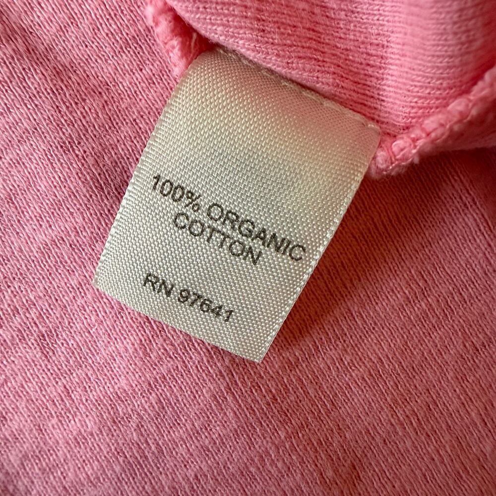 J. Jill Pink Organic Cotton Slub Knit Sleeveless Tank Swing Dress Size L Casual - Picture 3 of 8